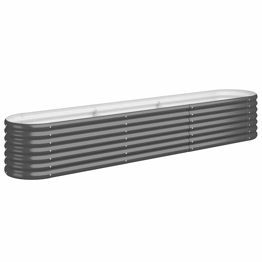 Vidaxx plantekasse 224x40x36 cm galvaniseret stål antracit