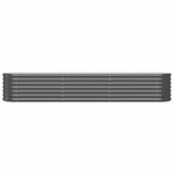 Vidaxx plantekasse 224x40x36 cm galvaniseret stål antracit