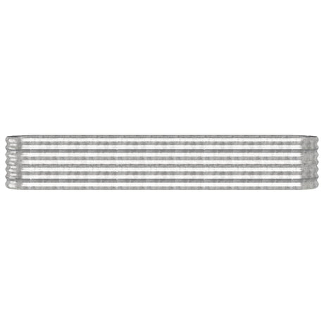 Vidaxx plantekasse 224x40x36 cm galvaniseret stål sølvfarvet