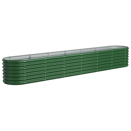Vidaxx plantekasse 260x40x36 cm galvaniseret stålgrøn