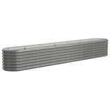 Vidaxx plantekasse 260x40x36 cm galvaniseret stålgrå