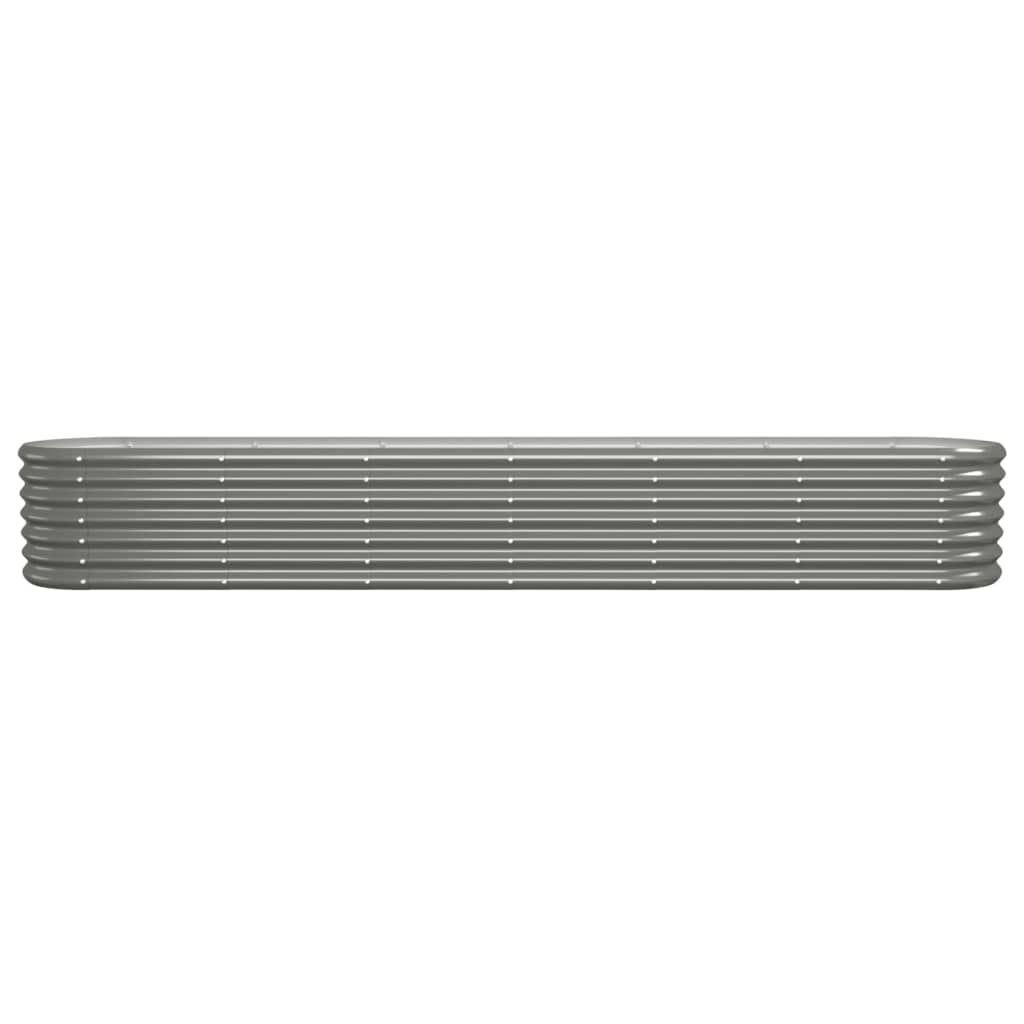 Vidaxx plantekasse 260x40x36 cm galvaniseret stålgrå
