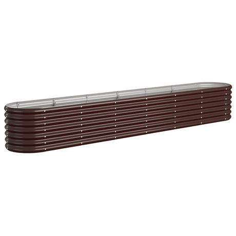 Vidaxx plantekasse 260x40x36 cm galvaniseret stål brun