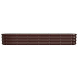 Vidaxx plantekasse 260x40x36 cm galvaniseret stål brun