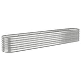 Vidaxx plantekasse 260x40x36 cm galvaniseret stål sølvfarvet