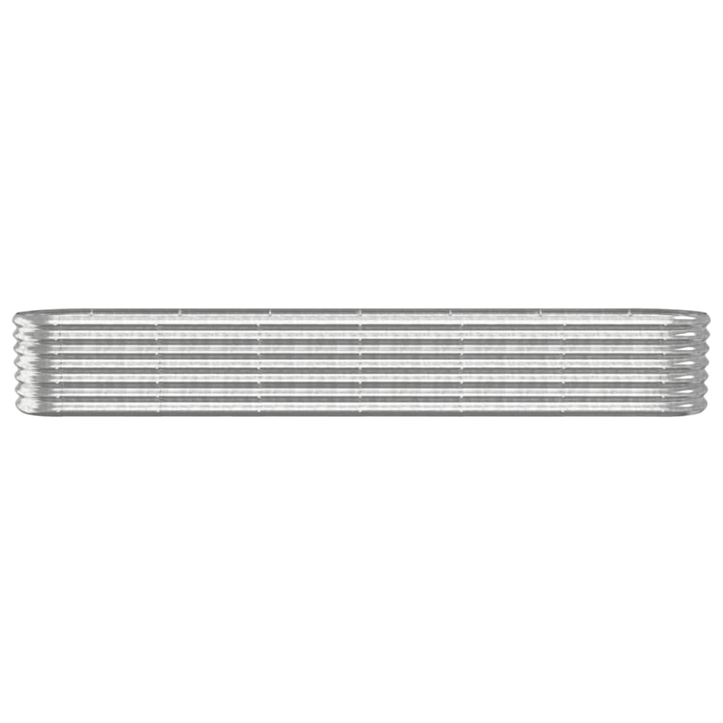 Vidaxx plantekasse 260x40x36 cm galvaniseret stål sølvfarvet