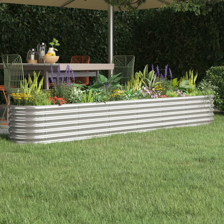 Vidaxx plantekasse 260x40x36 cm galvaniseret stål sølvfarvet
