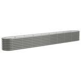 Vidaxx plantekasse 332x40x36 cm galvaniseret stålgrå