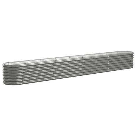 Vidaxx plantekasse 332x40x36 cm galvaniseret stålgrå
