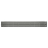 Vidaxx plantekasse 332x40x36 cm galvaniseret stålgrå