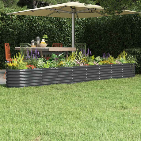 Vidaxx plantekasse 332x40x36 cm galvaniseret stål antracit