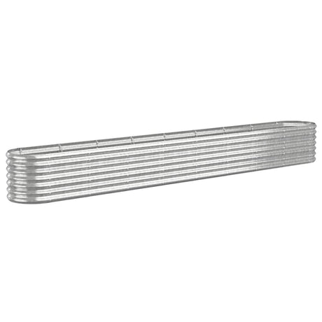 Vidaxx plantekasse 332x40x36 cm galvaniseret stål sølvfarvet