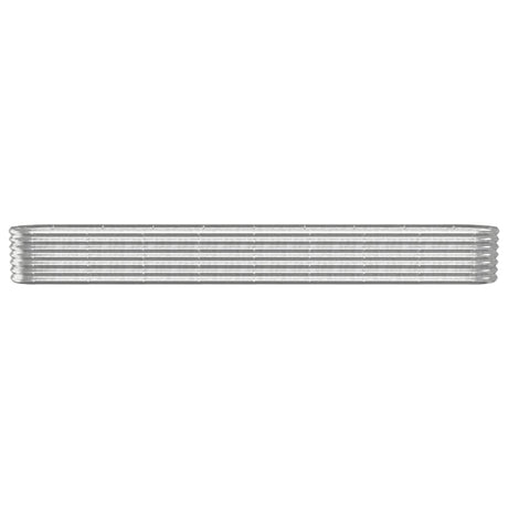 Vidaxx plantekasse 332x40x36 cm galvaniseret stål sølvfarvet