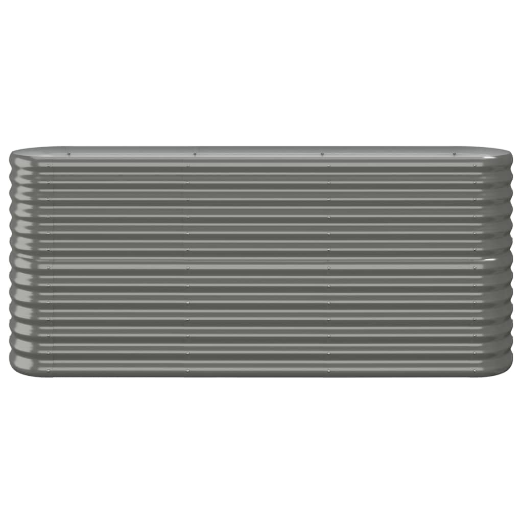 Vidaxx plantekasse 152x40x68 cm galvaniseret stålgrå