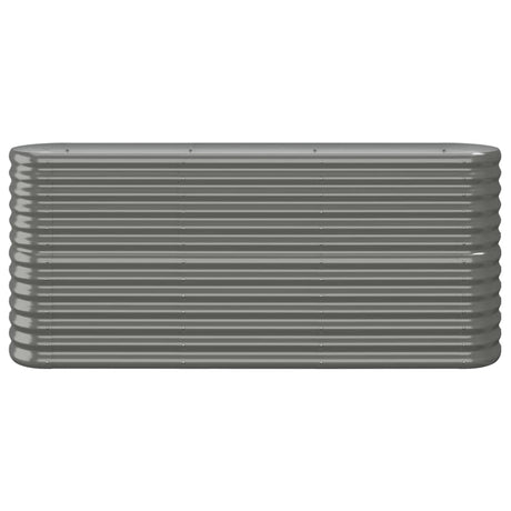 Vidaxx plantekasse 152x40x68 cm galvaniseret stålgrå