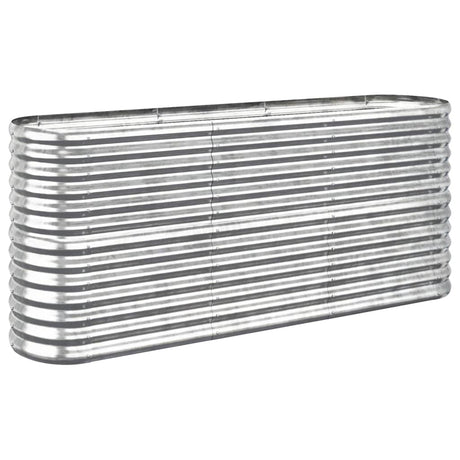 Vidaxx plantekasse 152x40x68 cm galvaniseret stål sølvfarvet