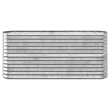 Vidaxx plantekasse 152x40x68 cm galvaniseret stål sølvfarvet