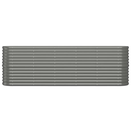 Vidaxx plantekasse 224x40x68 cm galvaniseret stålgrå