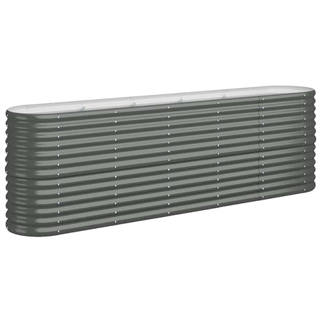 Vidaxx plantekasse 224x40x68 cm galvaniseret stål antracit
