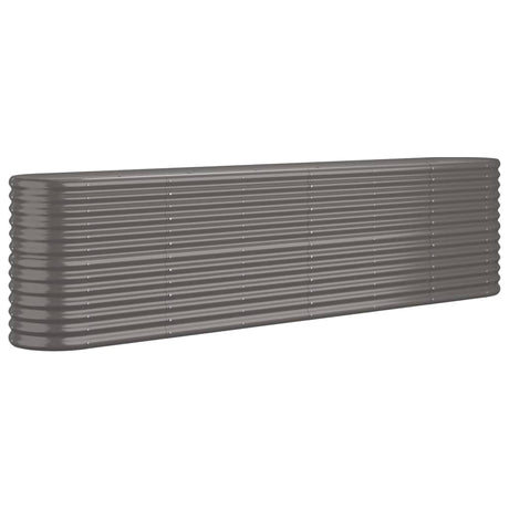 Vidaxx plantekasse 260x40x68 cm galvaniseret stålgrå