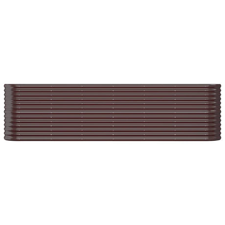 Vidaxx plantekasse 260x40x68 cm galvaniseret stål brun