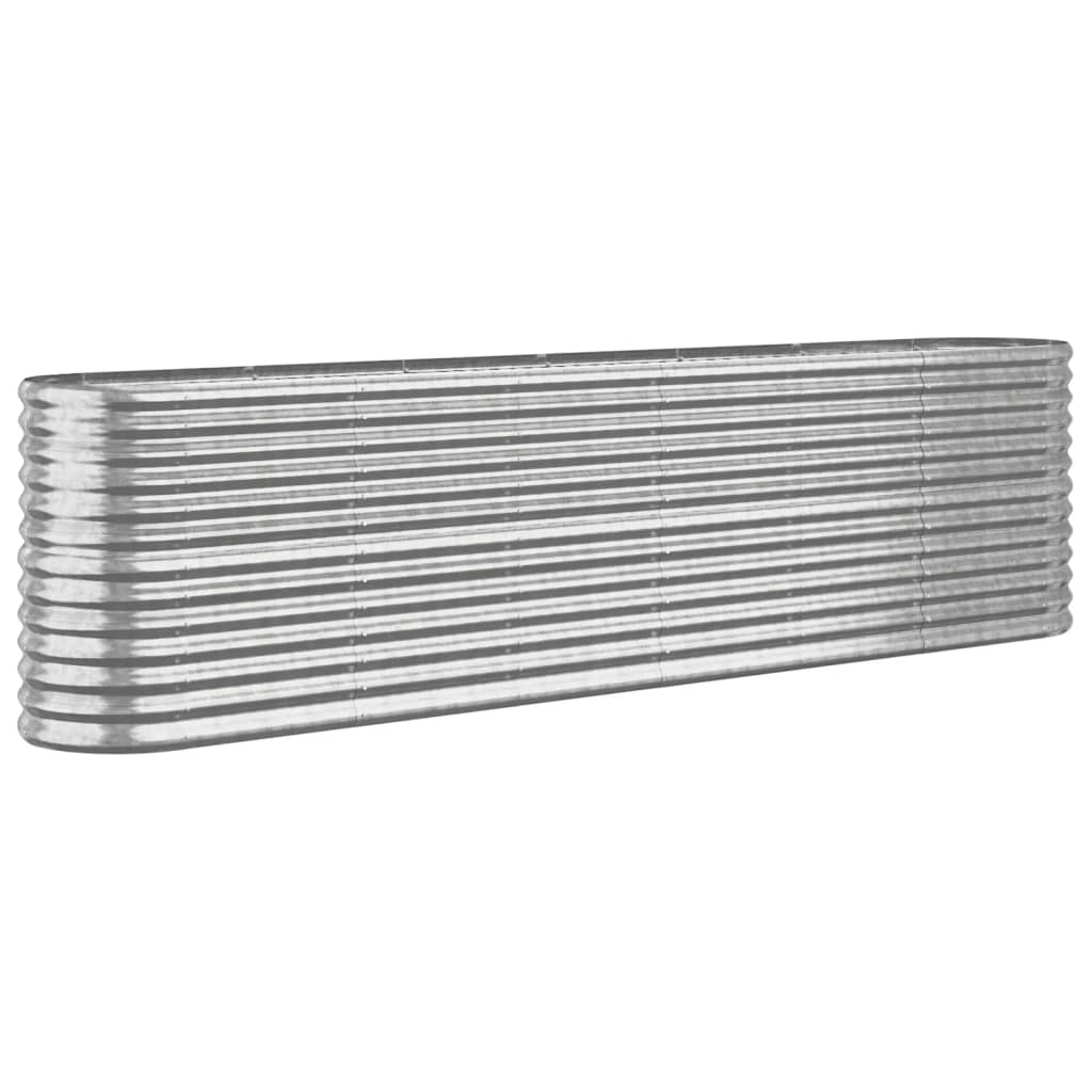 Vidaxx plantekasse 260x40x68 cm galvaniseret stål sølvfarvet