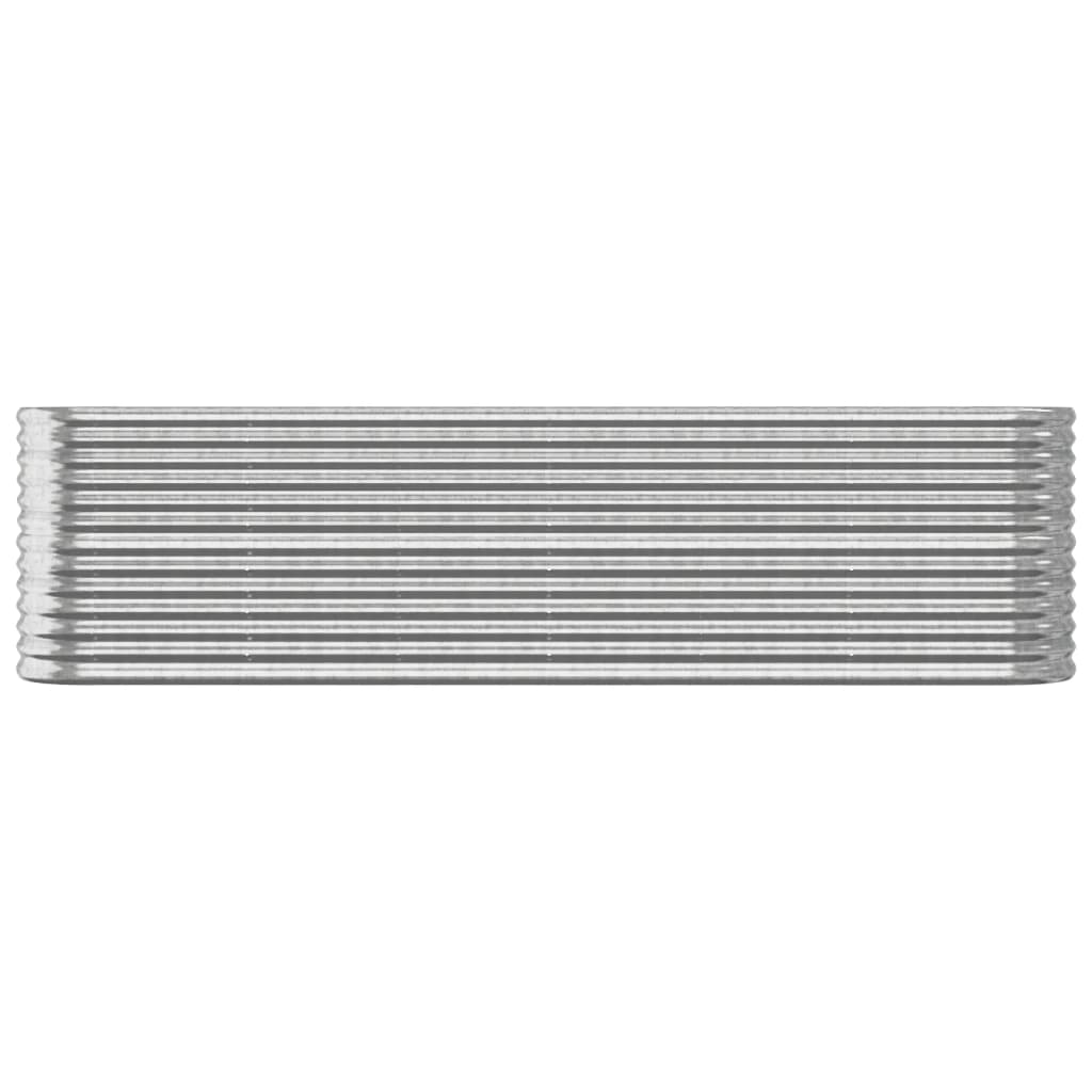 Vidaxx plantekasse 260x40x68 cm galvaniseret stål sølvfarvet