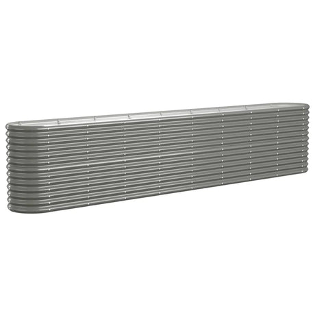 Vidaxx plantekasse 332x40x68 cm galvaniseret stålgrå