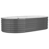 Vidaxx plantekasse 152x80x36 cm galvaniseret stål antracit