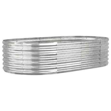 Vidaxx plantekasse 152x80x36 cm galvaniseret stål sølvfarvet