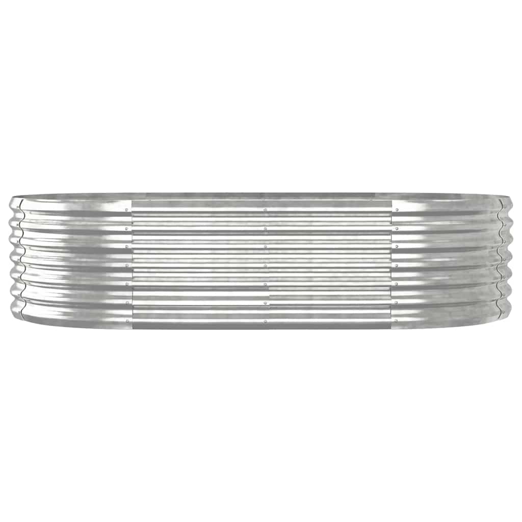 Vidaxx plantekasse 152x80x36 cm galvaniseret stål sølvfarvet