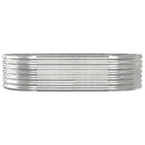 Vidaxx plantekasse 152x80x36 cm galvaniseret stål sølvfarvet