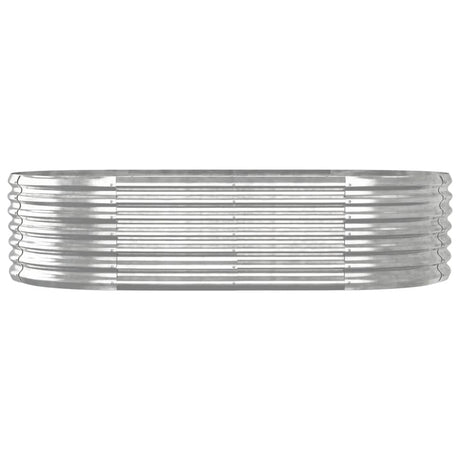 Vidaxx plantekasse 152x80x36 cm galvaniseret stål sølvfarvet