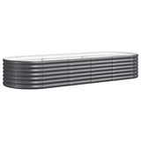 Vidaxx plantekasse 224x80x36 cm galvaniseret stål antracit