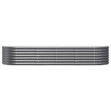 Vidaxx plantekasse 224x80x36 cm galvaniseret stål antracit