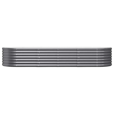 Vidaxx plantekasse 224x80x36 cm galvaniseret stål antracit