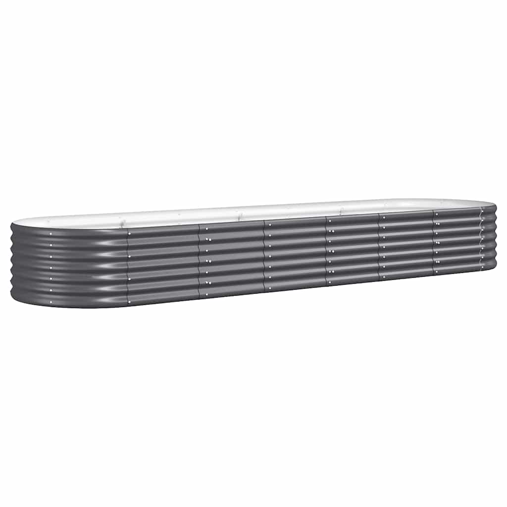 Vidaxx plantekasse 296x80x36 cm galvaniseret stål antracit