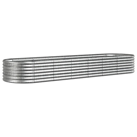 Vidaxx plantekasse 296x80x36 cm galvaniseret stål sølvfarvet