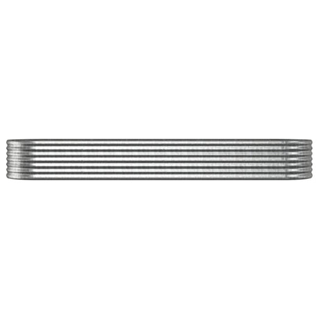 Vidaxx plantekasse 296x80x36 cm galvaniseret stål sølvfarvet