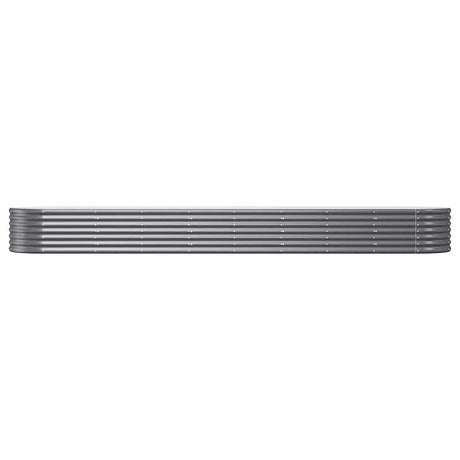 Vidaxx plantekasse 368x80x36 cm galvaniseret stål antracit