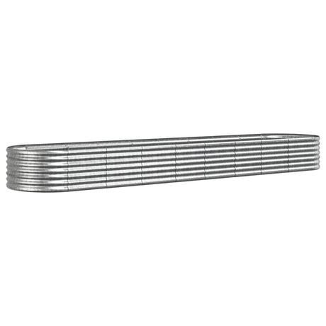 Vidaxx plantekasse 368x80x36 cm galvaniseret stål sølvfarvet