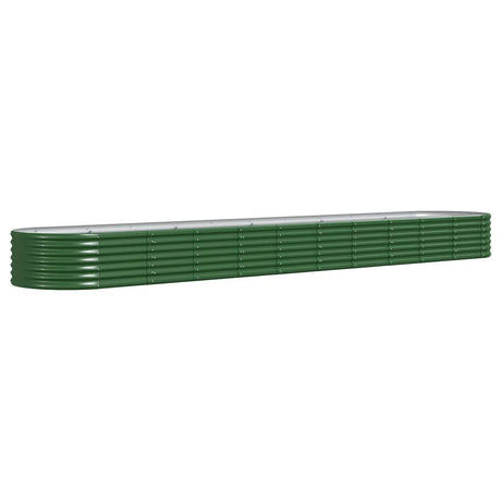 Vidaxx plantekasse 440x80x36 cm galvaniseret stålgrøn