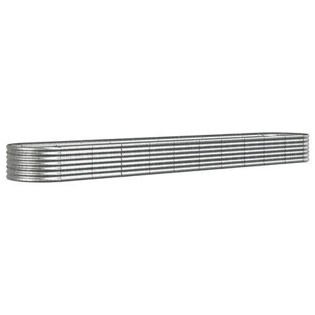 Vidaxx plantekasse 440x80x36 cm galvaniseret stål sølvfarvet