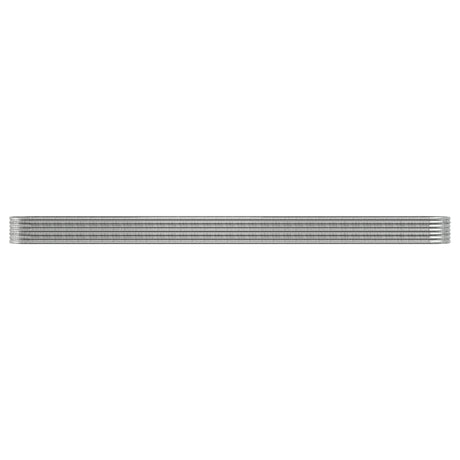 Vidaxx plantekasse 440x80x36 cm galvaniseret stål sølvfarvet