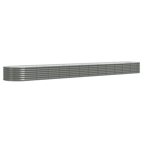 Vidaxx plantekasse 512x80x36 cm galvaniseret stålgrå