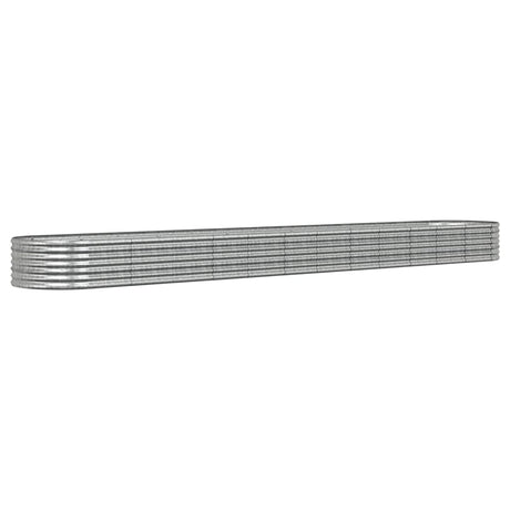 Vidaxx plantekasse 512x80x36 cm galvaniseret stål sølvfarvet