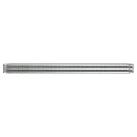 Vidaxx plantekasse 512x80x36 cm galvaniseret stål sølvfarvet