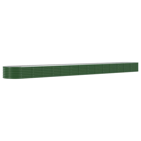Vidaxx plantekasse 620x80x36 cm galvaniseret stålgrøn