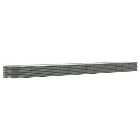 Vidaxx plantekasse 620x80x36 cm galvaniseret stålgrå