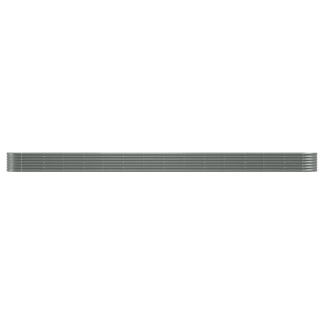 Vidaxx plantekasse 620x80x36 cm galvaniseret stålgrå